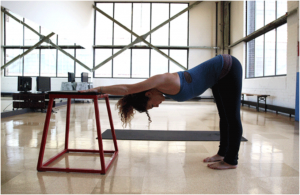 downward facing desk dog